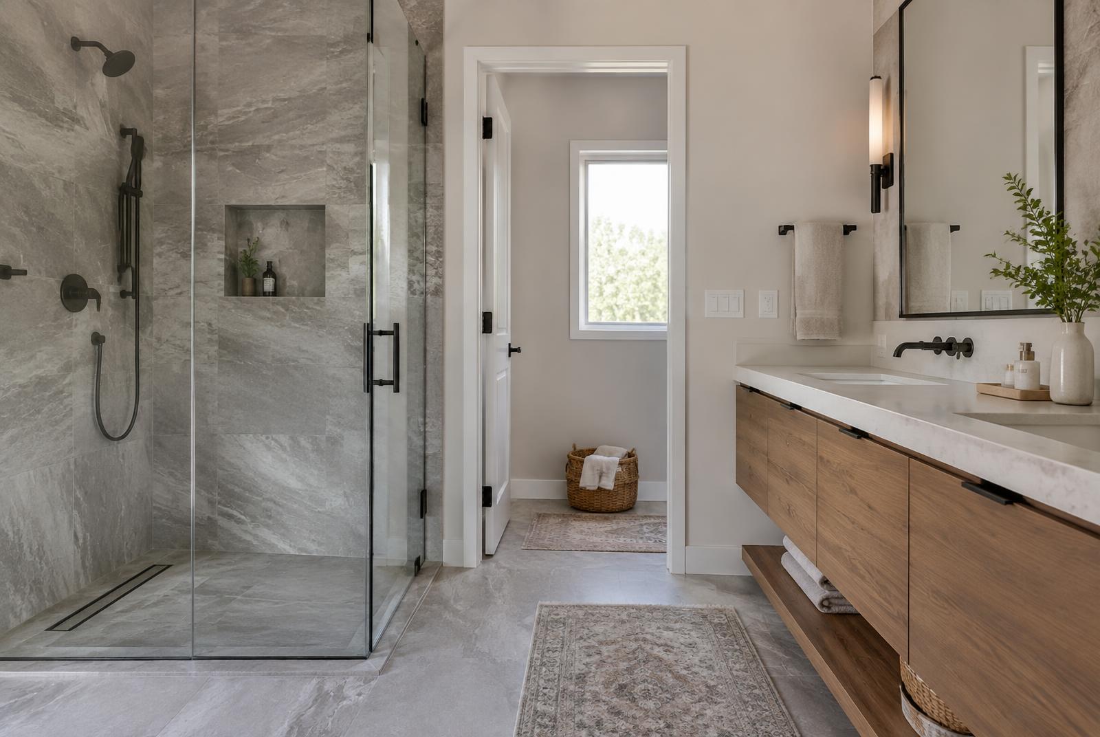 Design concept: contemporary bathroom